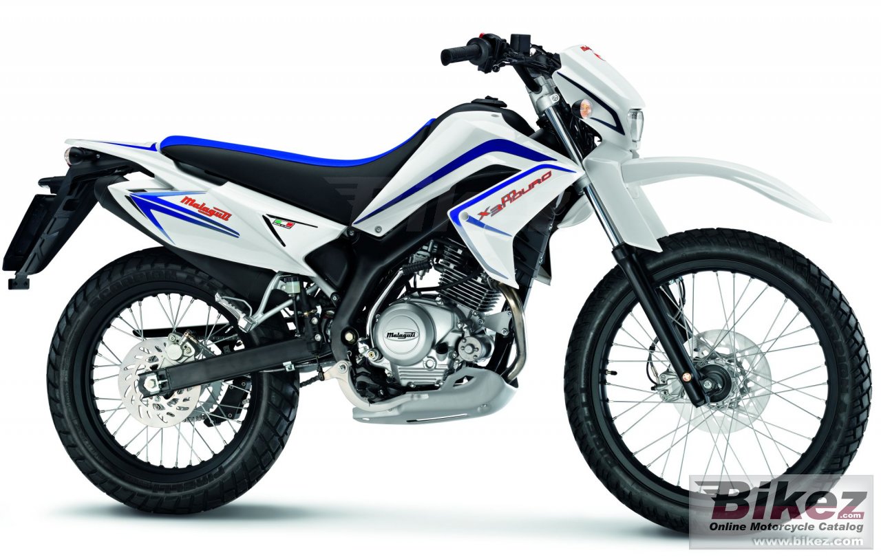 Big Malaguti x3m 125 enduro picture and wallpaper from Bikez.com